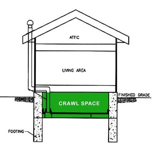 bay area crawl space cleaning after dead animal