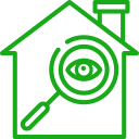 thermal image inspection of home insulation